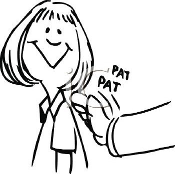 A pat on the back from Shaun Peet
